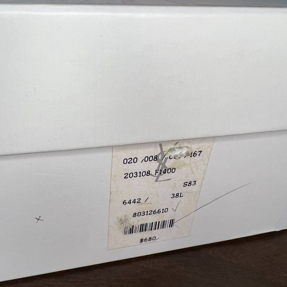 NEW YSL Tribute 105 Sandal - Picture 4 of 11